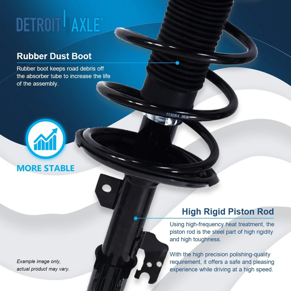 12pc Front Struts Lower Control Arms Suspension Kit for Lexus ES300 Toyota Camry - Image 4 of 4