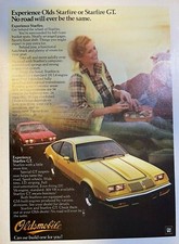 1977 Advertisement Olds Starfire Starfire Gt