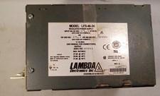 1 USED LAMBDA LFS-46-24 REV A REGULATED POWER SUPPLY  MAKE OFFER  