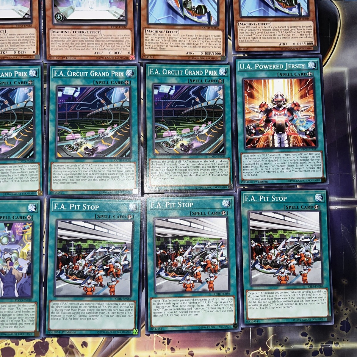 F.A. Core Cards Yu-Gi-Oh! (34 Cards) | eBay