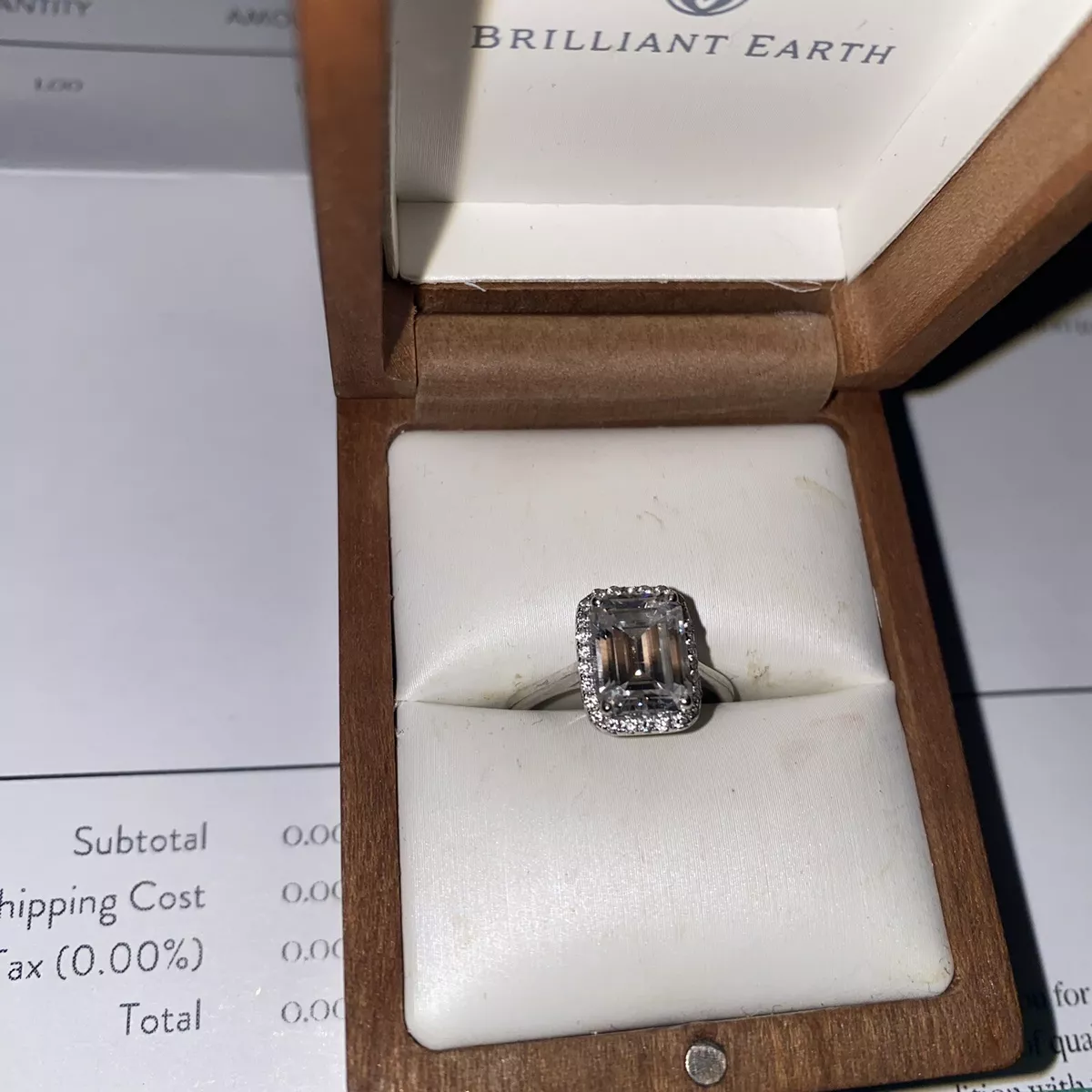 Brilliant earth shop moissanite