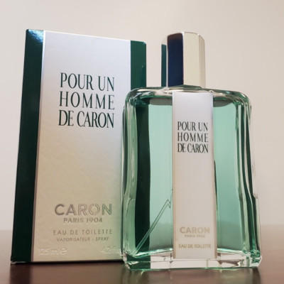 MEN Pour Un Homme De Caron 4.2oz / 125ml EDT Spray NIB Sealed EAU DE TOILETTE