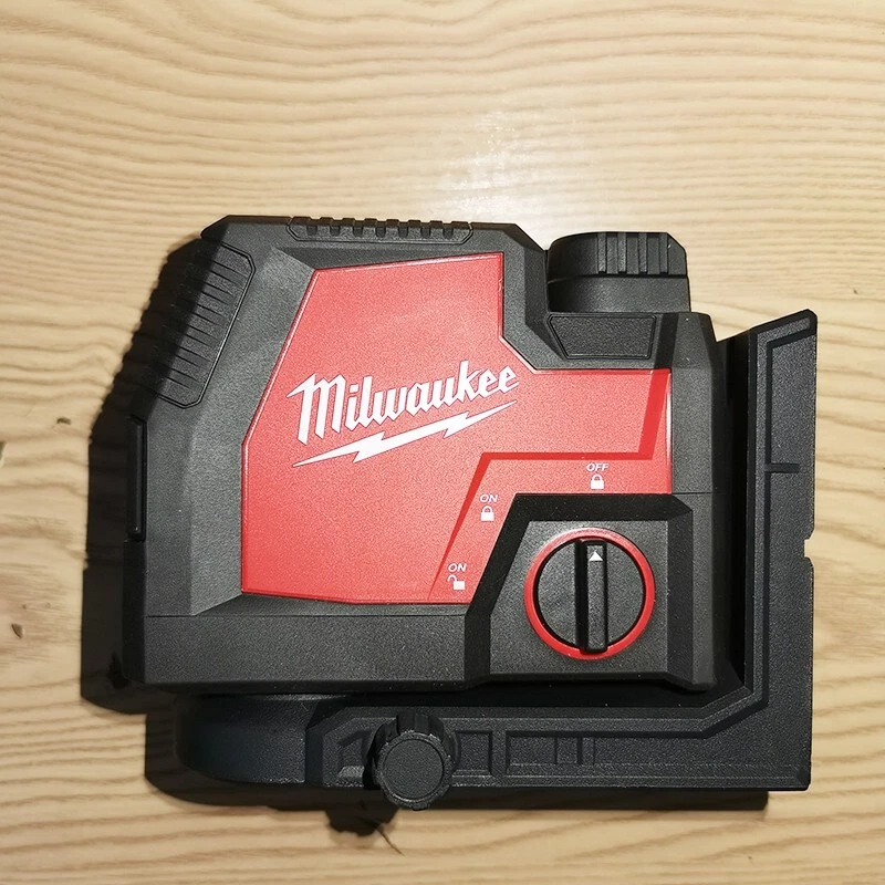Láser Milwaukee 3522-21 USB recargable línea cruzada verde y puntos de plomada ¡NUEVO!