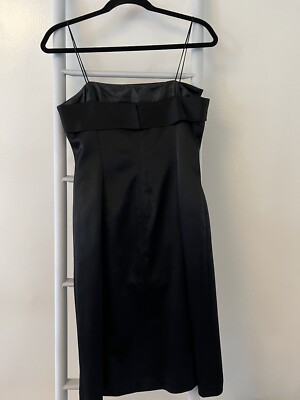 Anne Klein Little Black Dress with spaghetti straps . Feels like silk .Size  6