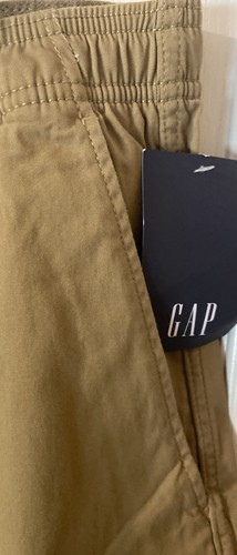 Gap Men's Stretch Twill Pull-On Drawstring Shorts XL NEW Antique Bronze - Picture 2 of 7