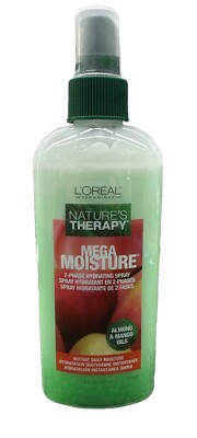 L'OREAL L'oreal nature's therapy mega moisture 2-phase hydrating spray, 6 Ounce