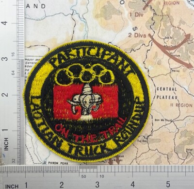 Patch , US Army Vietnam Special Forces SF MAC V SOG Participant Laotian , t6-94