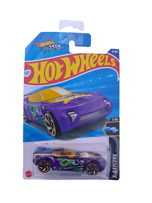 HOT WHEELS X-RAYCERS NERV HAMMER 1/64 DIECAST ON LONG CARD 13/250 NEU