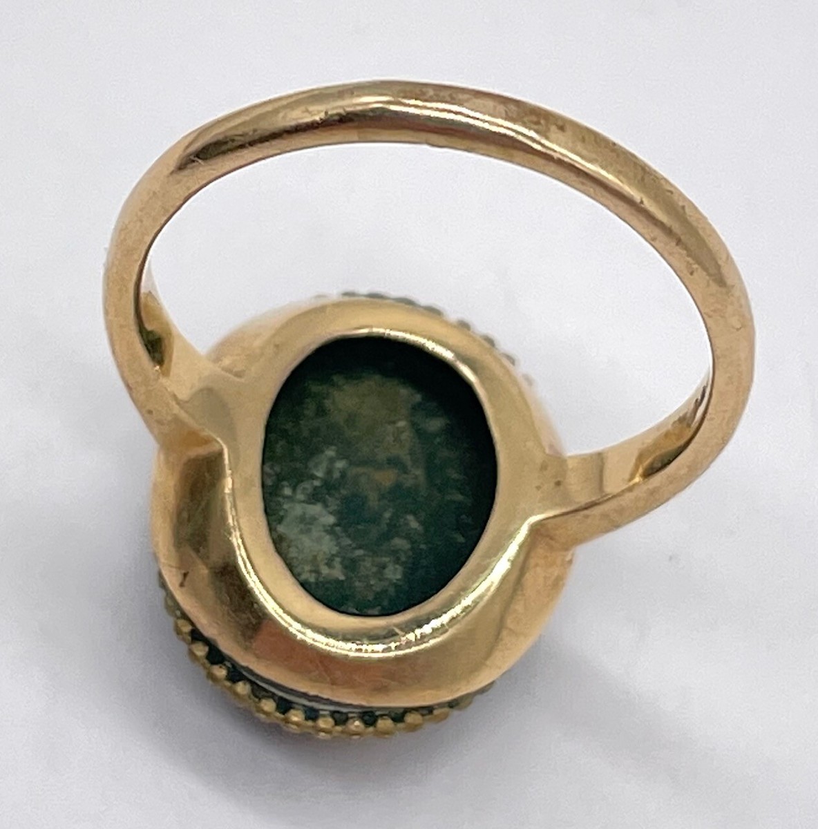 Vintage 14k Yellow Gold Tiger Eye CAMEO Ring--Sz 6 | eBay