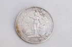 1930 British Trade Dollar Coin B Mint Mark Bombay .90 Silver