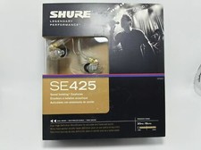  Nuove cuffie auricolari Shure SE425 doppio driver in-ear isolamento acustico trasparenti