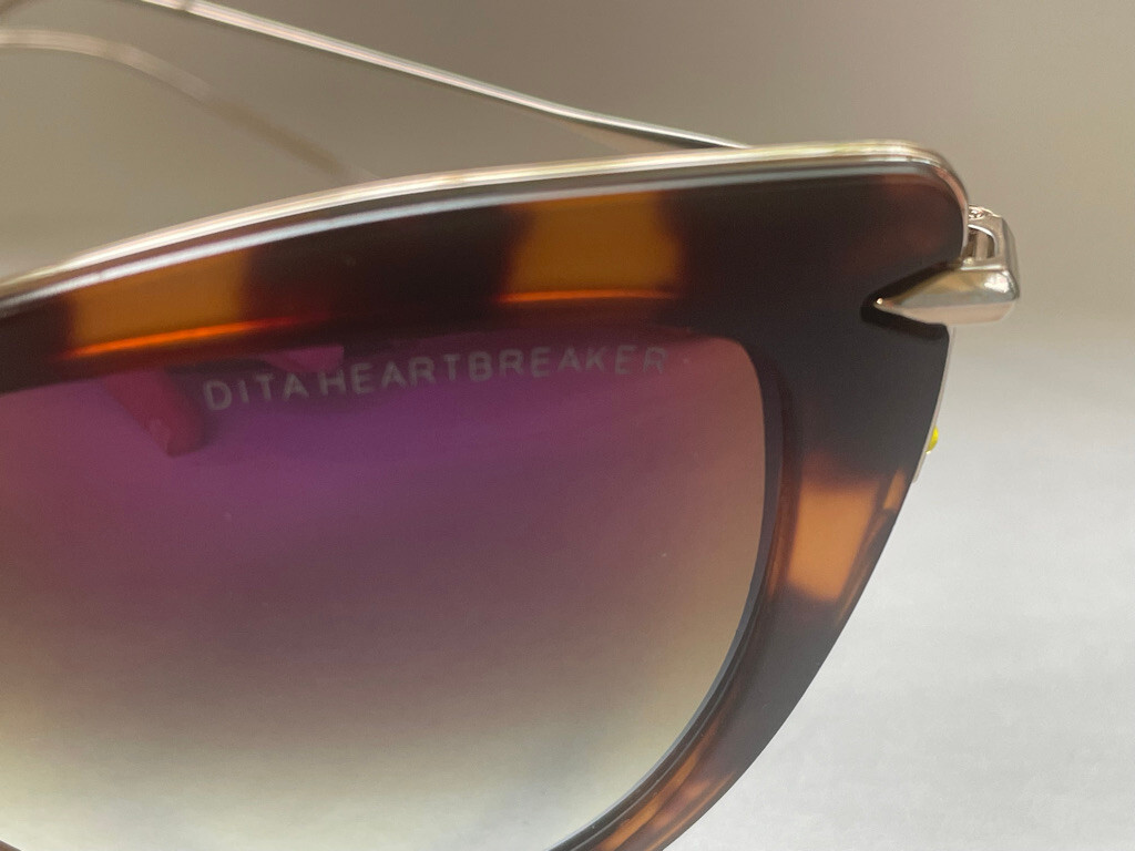 DITA HEARTBREAKER 22027B TORT-CHAMPAGNE GOLD SUNGLASS w  display picture 1