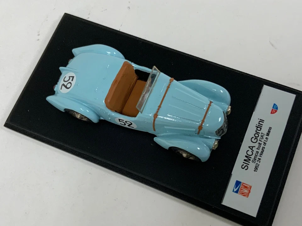 1/43 John Day model Simca Gordon Huit from 1952 24 Hours Le Mans TR 379 - Image 2 of 4