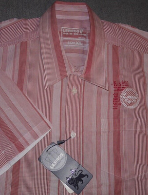 LERROS 100%Baumwolle,Herren Sommer Kurzarm Freizeit Hemd, Herrenhemd XL NEU