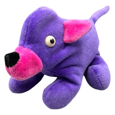 BEBE Perlsacktier Mein Schnuckiputz Chihuahua Plüsch Stofftier 19cm Lila Pink