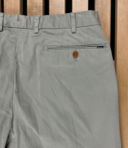 Mens Vintage Chino Pants Polo Ralph Lauren Size 34 50/L Cotton - Picture 9 of 9