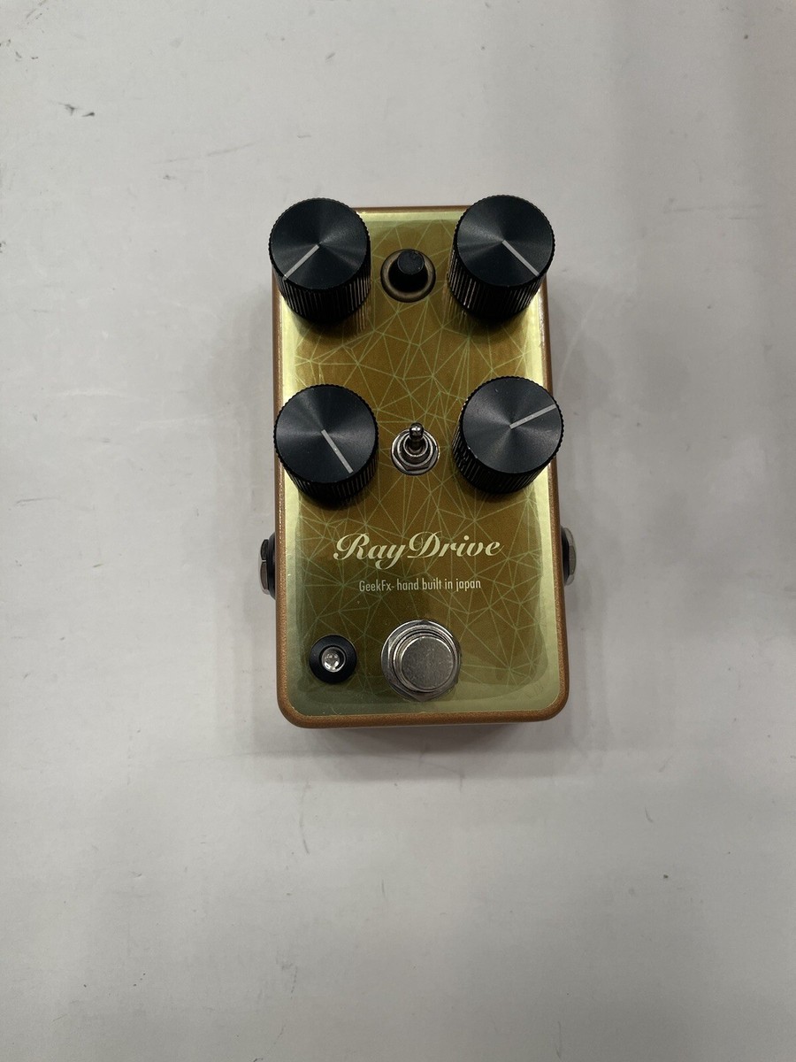 Geek FX Ray Drive ギターエフェクター GeekFX Ray Drive Overdrive Guitar Effect Pedal MIJ Hand