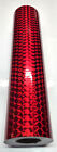 Cherry Red Large Engine Turn Sign Plotter Cutter Vinyl