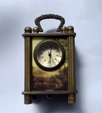 Messing Retro Scheibe Mechanische Uhr Basteln Tischdeko Sammlerst&uuml;ck