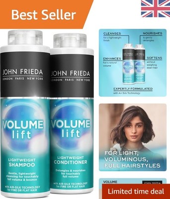 Volume Lift Shampoo & Lightweight Conditioner Bundle - 2 x 500ml Citrus Haarpflege