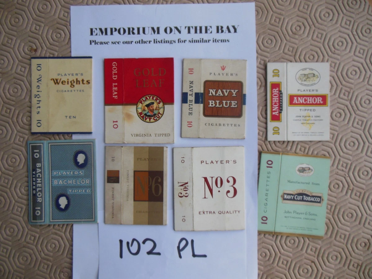 no 6 cigarettes price in uk Players No 6 in Collectable Cigarette Packets for sale