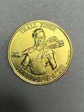 Kenner Star Wars Droids Gold Coin 1985 - Thall Joben  Speeder Racer - Vintage