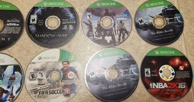 Video Game Loose Disc Lot 18 Discs Only - Xbox One/360, PS3, PS4