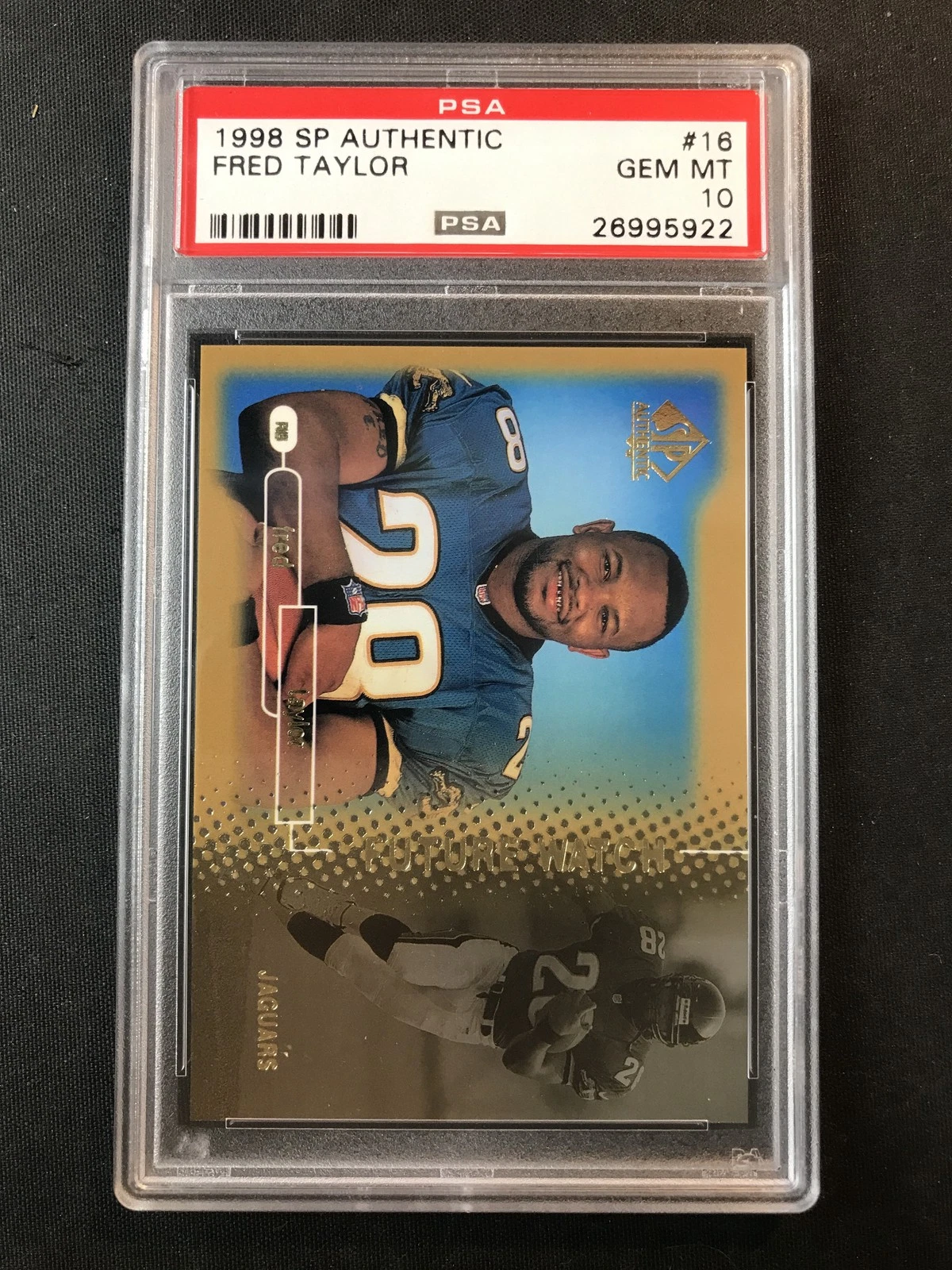 Fred Taylor SP Authentic #16 Base