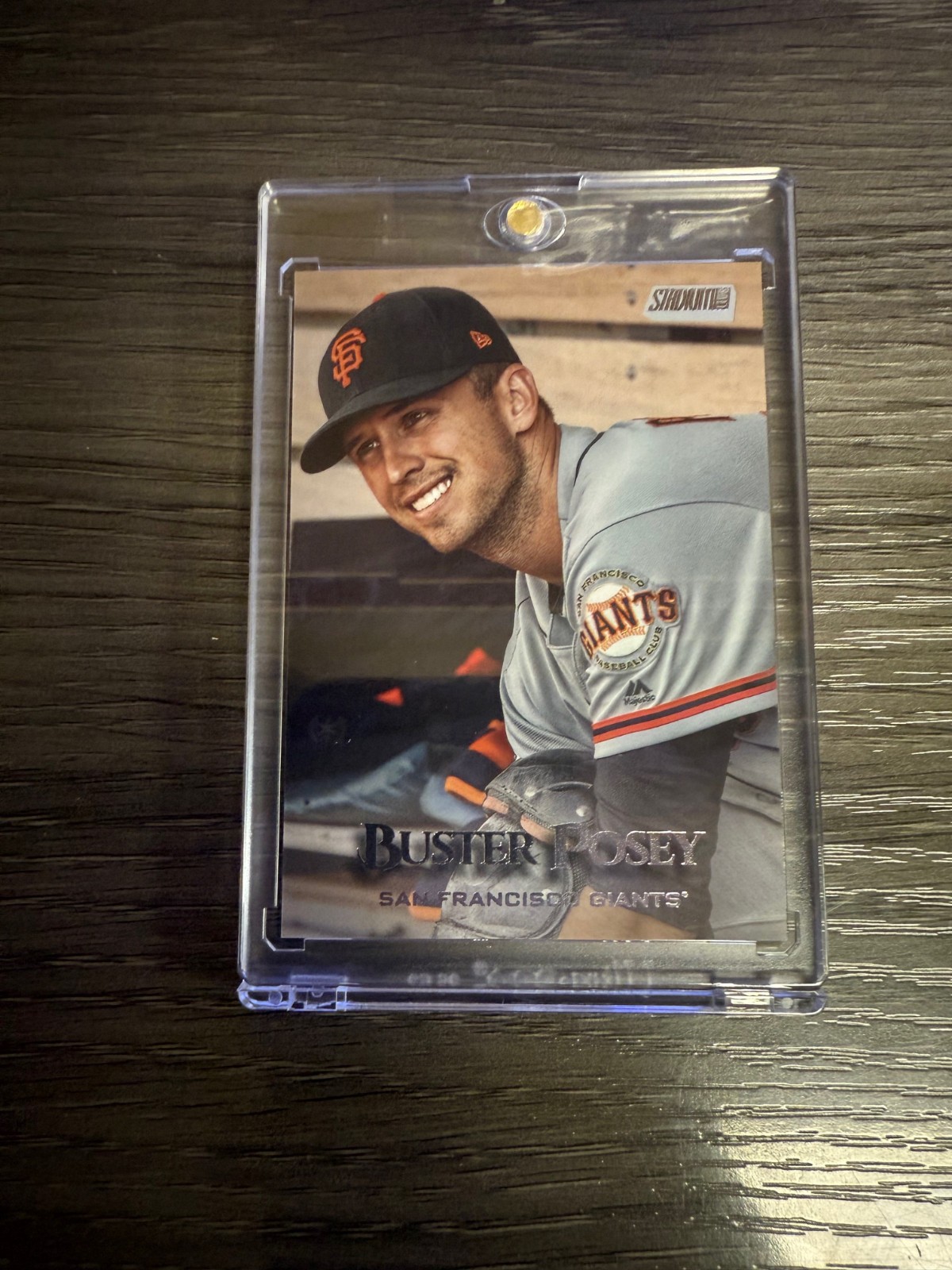2019 Topps Stadium Club Buster Posey Image Variation Short Print Giants