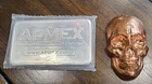 APMEX 10 oz .999 Silver Bar Sealed + .999 Copper Bullion 9 oz. Collectible Skull