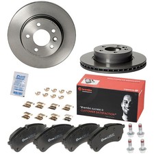 Brembo Bremsscheiben 303mm + Bremsbeläge Vorne passend für VW Crafter 2.0 TDI