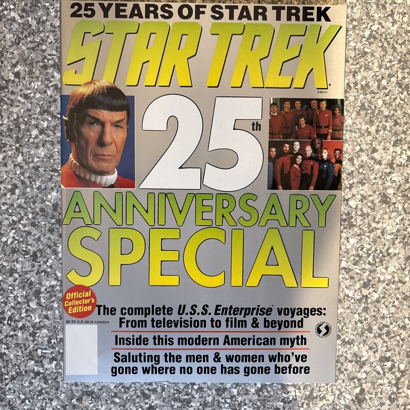 Star Trek 25th Anniversary Special Collector’s Edition 1991 – Official Magazine
