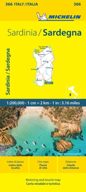 Sardinia - Local Map 366 : Map Michelin - Image 5