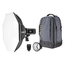 Westcott FJ400 II Strobe 1 Light Backpack Kit with FJ X3 M Wireless Trigger