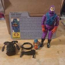 GI Joe Vintage 1988 Cobra TOXO-VIPER (V1)  10...