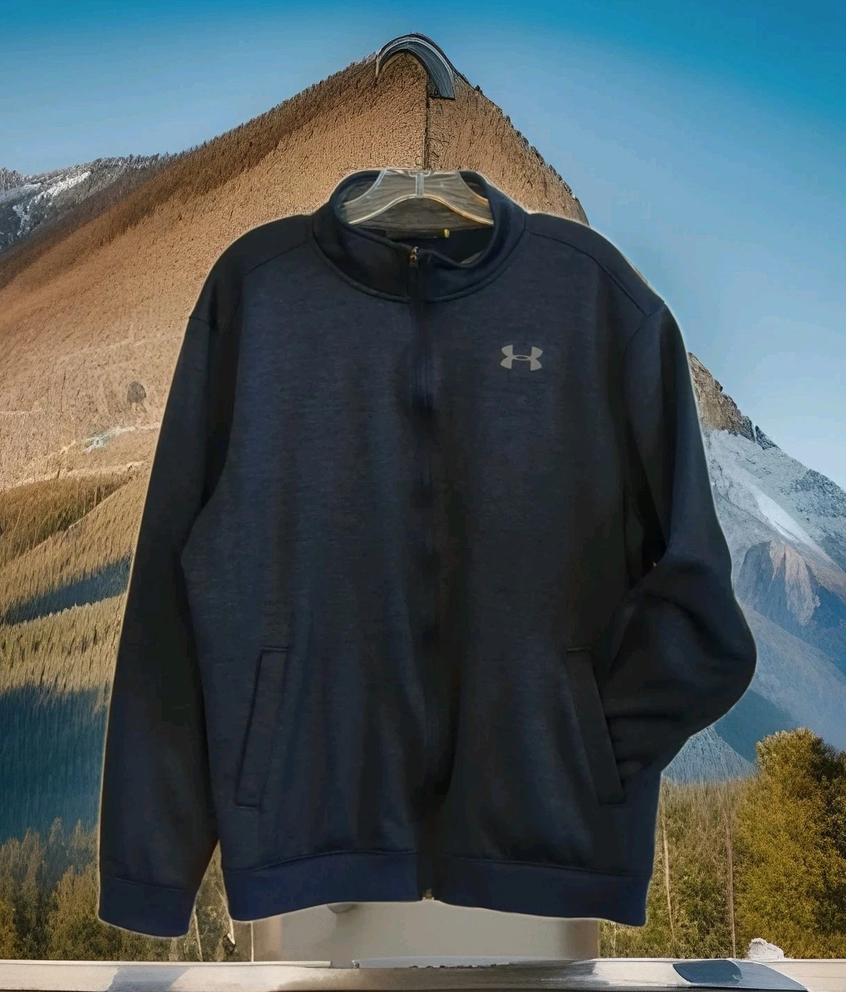 Under Armour Storm Loose Full Zip Jacket Men’s Size XL XLarge Black