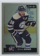 2016-17 O-Pee-Chee Rainbow Foil Boone Jenner #37 w0w