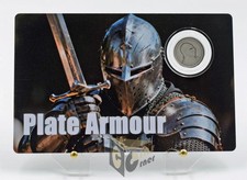 Plate Armour 1/500 Oz 999 Platinum Coin 25 Dollars Liberia