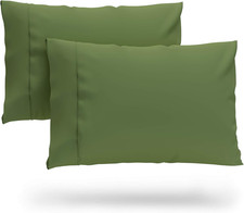 Premium Rayon Derived from Bamboo Pillowcase Set of 2 - Ultra Soft, Cooling  Br