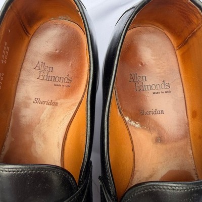 Allen Edmonds Sheridan Penny Loafer Black 10.5D Dress Shoes Men main image 4