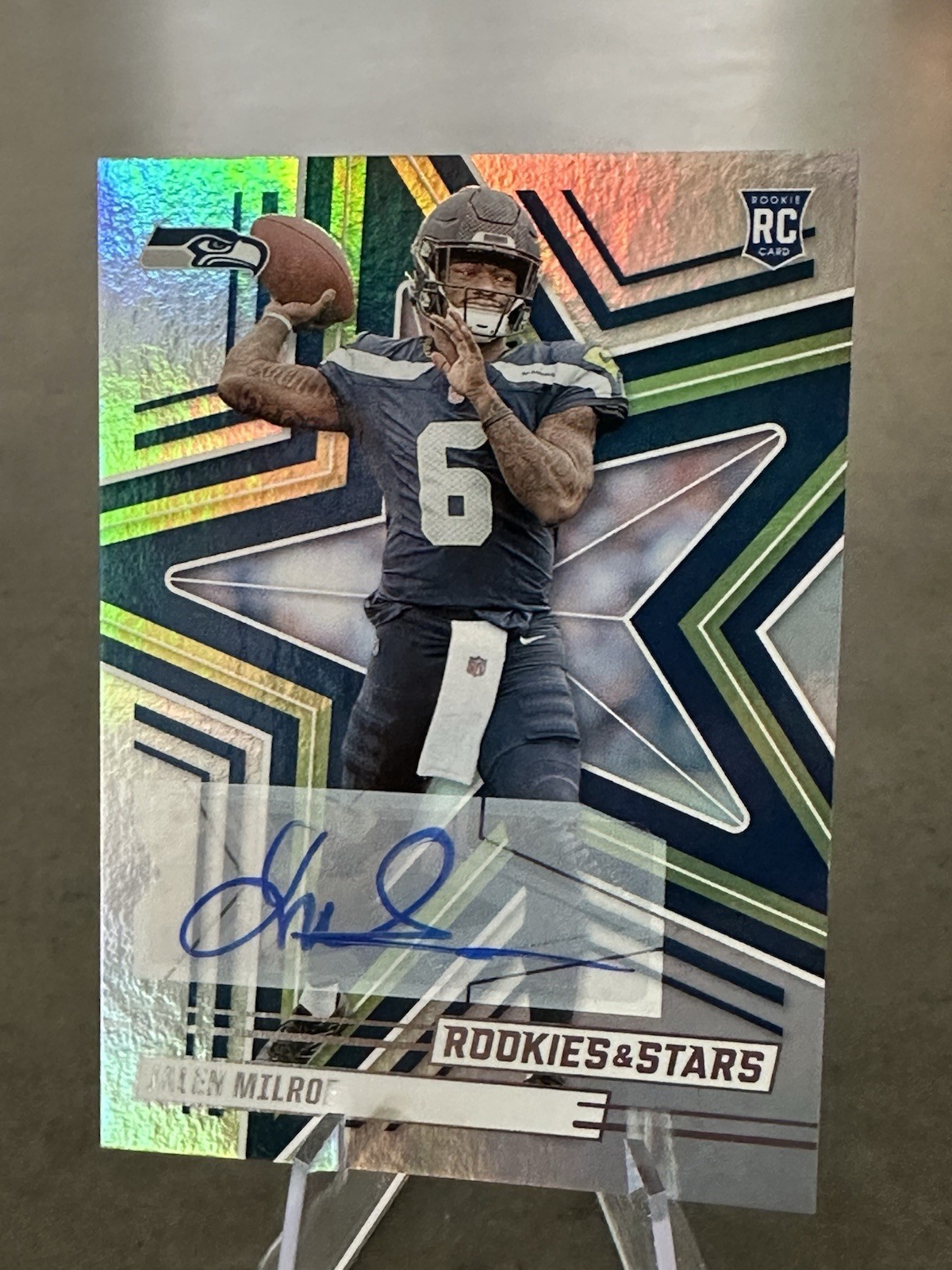 2025 Panini Rookies & Stars - Rookies Jalen Milroe #132 Signatures (AU, RC)