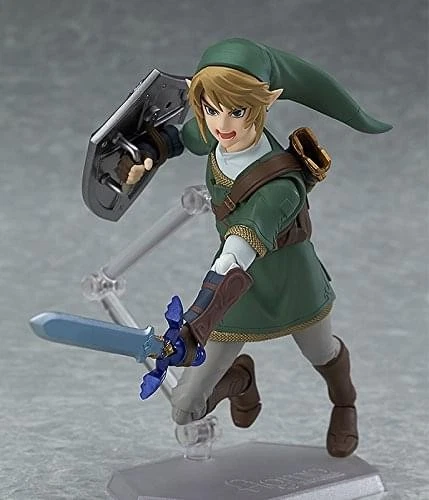 Figura de acción Legend of Zelda Twilight Princess Link Figma DX Foto 3 de 3