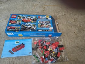 LEGO CITY: High Speed Chase 60007 Red Bandit Car ONLY w Instr. Sealed Bag