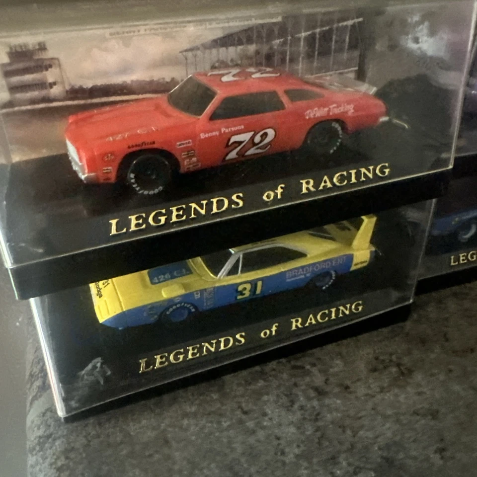 Legends Of Racing lote de 6 pés escala 1:43 David Pearson, Buck Baker e outros - Imagem 2 de 4
