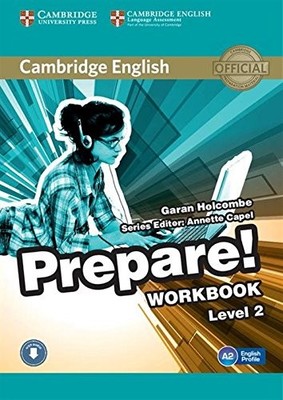 Cambridge English Prepare! Level 2 Workbook with Audio,Garan Hol