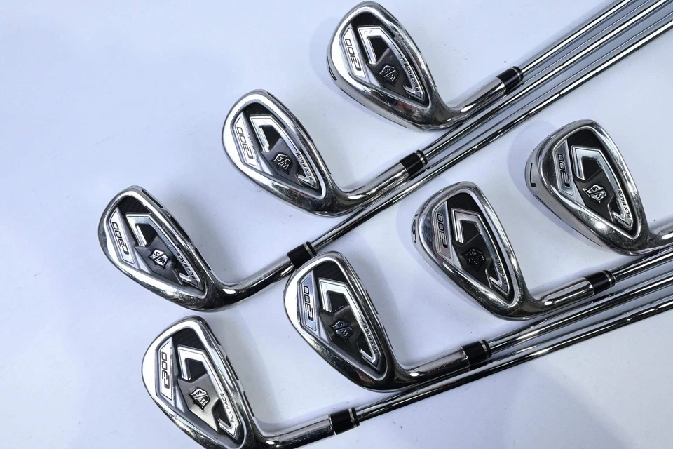 Left Hand Wilson C300 Irons / 4-PW / Stiff Flex KBS Tour Shafts - Image 2 of 4
