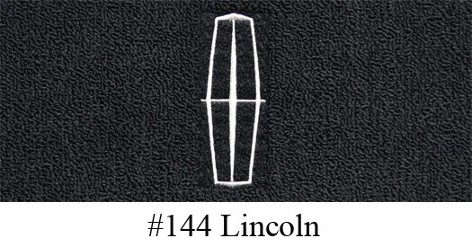 1986-1987 Lincoln Continental Floor Mats - 4pc - Cutpile — 第 2/3 张图片