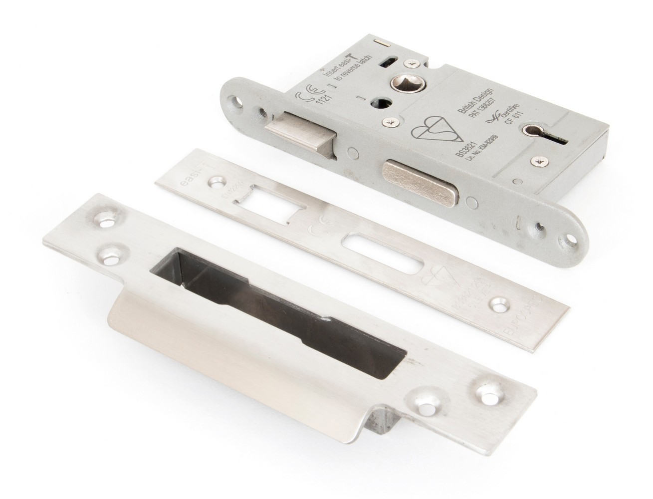 From The Anvil 91123 SSS 2.5"" 5 Lever H/Duty BS Sash Lock KA