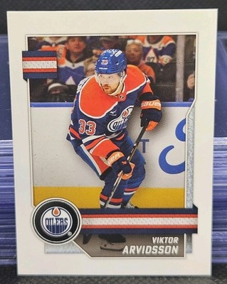 25-26 Topps Sticker Viktor Arvidsson     Edmonton Oilers 