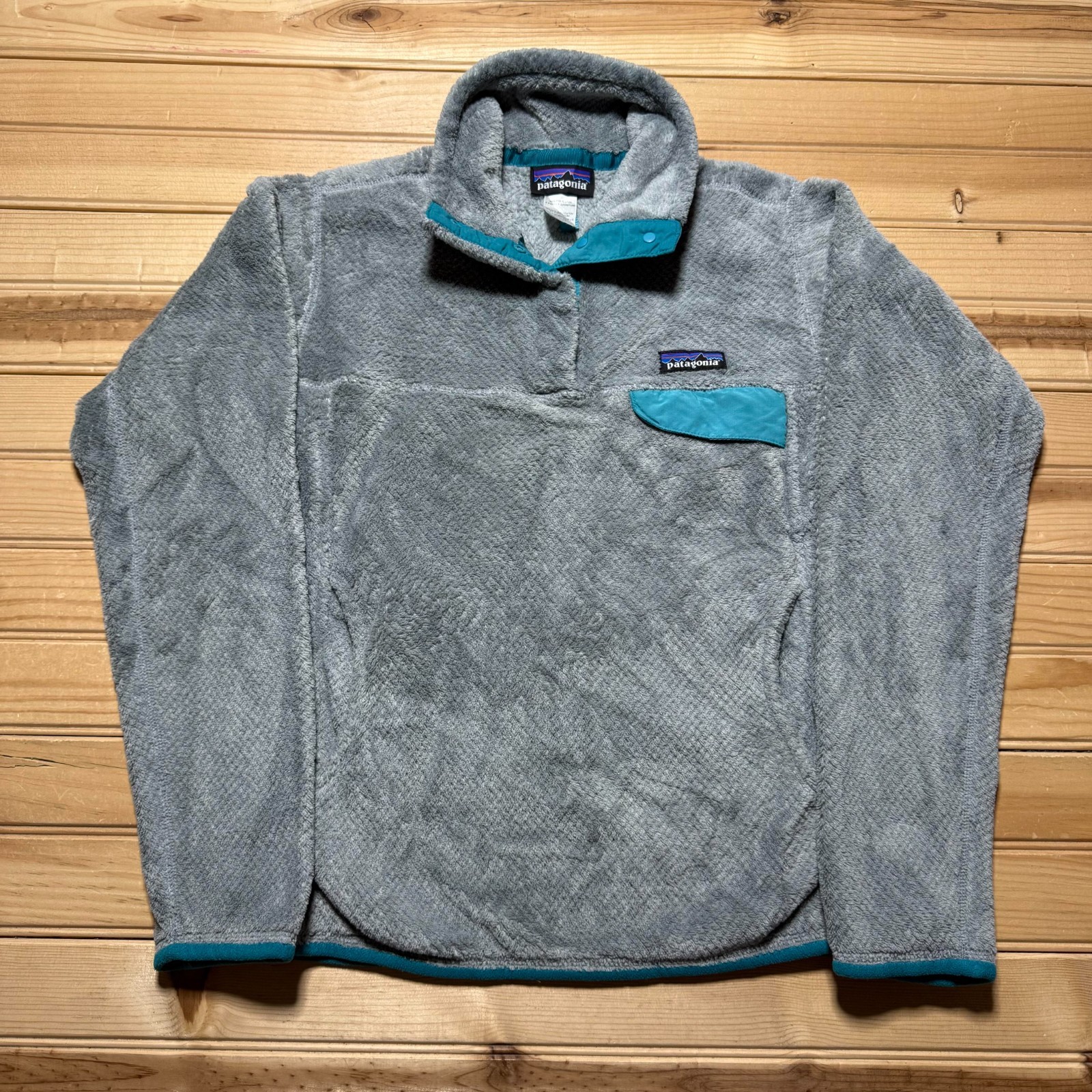 Patagonia Re-Tool Snap-T Mock Neck Fleece Pullover Hiking Gorpcore Jacket Small